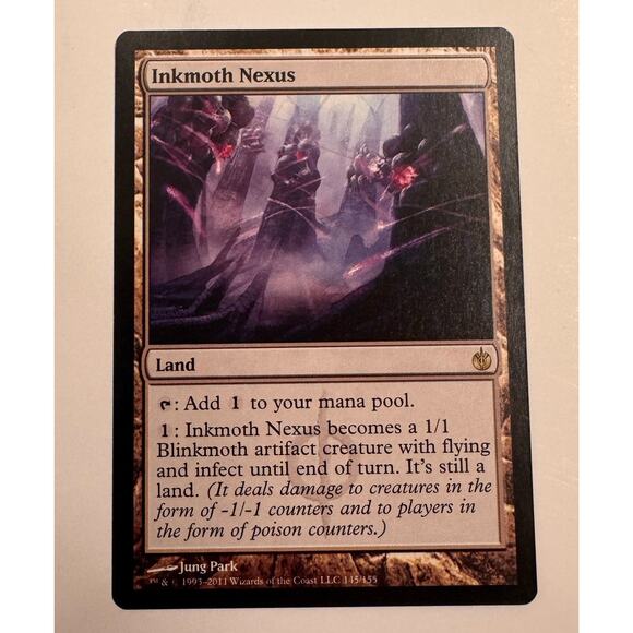 MTG Inkmoth Nexus Magic The Gathering 2011 Near Mint 145/155 - Picture 1 of 2